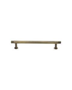 Heritage Brass Antique Brass Contour Cabinet Pull Handle with Rose 16mm