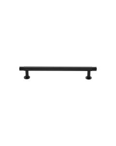 Heritage Brass Matt Bronze Contour Cabinet Pull Handle with Rose 16mm