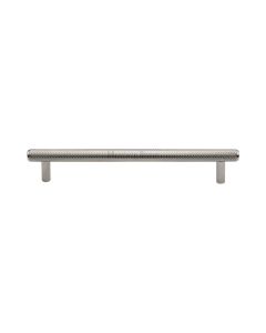 Heritage Brass Polished Nickel Finish Knurled Cabinet Pull Handle 160mm