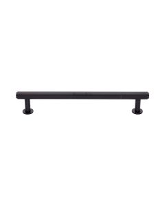 Heritage Brass Matt Bronze Knurled Cabinet Pull Handle with Rose 16mm