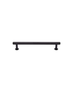 Heritage Brass Matt Bronze Knurled Cabinet Pull Handle with Rose 16mm
