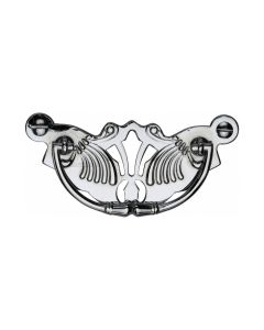 Heritage Brass Polished Chrome Ornate Cabinet Drop Pull