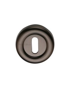 Matt Bronze Standard Key Escutcheon Round - V6722