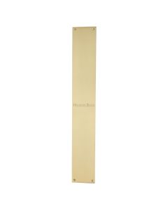 Heritage Brass Satin Brass Flat Fingerplate 500mm