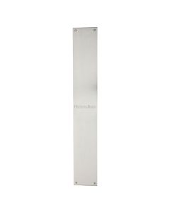 Heritage Brass Satin Nickel Flat Fingerplate 500mm