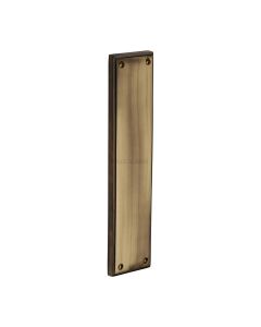 Heritage Brass Antique Brass Brass Fingerplate