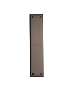 Heritage Brass Matt Bronze Brass Fingerplate