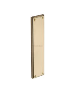 Heritage Brass Polished Brass Brass Fingerplate