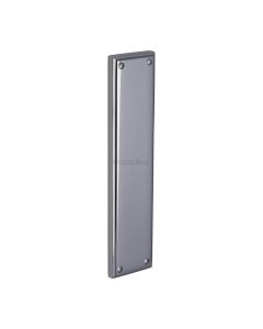 Heritage Brass Polished Chrome Brass Fingerplate