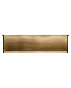 Heritage Brass Antique Brass Interior Letterflap Tidy  299 x 83mm