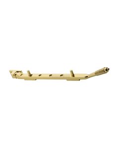 Heritage Brass Polished Brass Casement Reeded Window Stay - 305mm