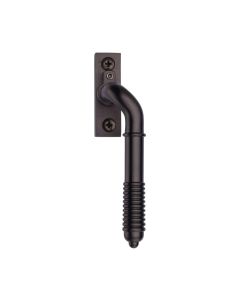 Heritage Brass Matt Bronze Lockable Reeded Espagnolette Right Handed