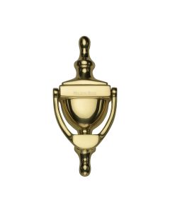 Heritage Brass Polished Brass Urn Door Knocker