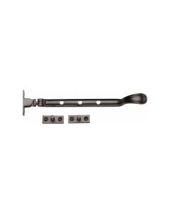 Heritage Brass Matt Bronze Casement Spoon Pattern Window Stay  - 203mm