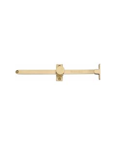 Heritage Brass Satin Brass Sliding Casement Stay - 254mm