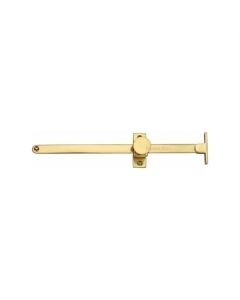 Heritage Brass Unlacquered Brass Sliding Casement Stay - 254mm