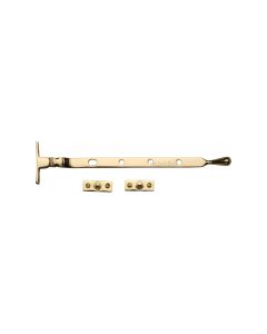 Heritage Brass Polished Brass Casement Ball Design Window Stay - 254mm