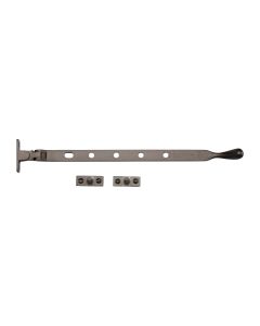 Heritage Brass Matt Bronze Casement Ball Design Window Stay - 305mm