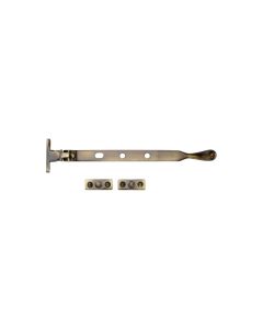 Heritage Brass Antique Brass Casement Ball Design Window Stay - 203mm