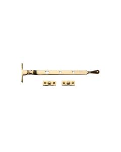 Heritage Brass Polished Brass Casement Ball Design Window Stay - 203mm