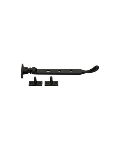 Heritage Brass Matt Black Casement Ball Design Window Stay - 203mm