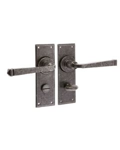 Frelan Valley Forge bathroom set Patina pewter finish