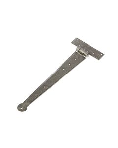 Frelan 300x110x4mm T hinge Patina pewter finish