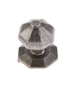 Frelan 75x65mm Centre door knob Patina pewter finish