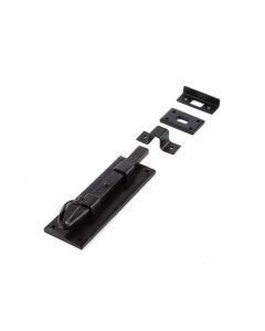152mm Frelan Shepherds crook straight bolt Black finish