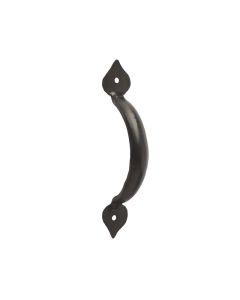 Frelan 130x34mm Tear cabinet handle Black finish