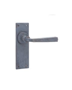 Frelan Valley Forge lever latch set Black Finish