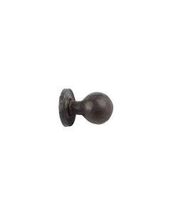 Frelan 27x39mm Round cabinet knob beeswax finish