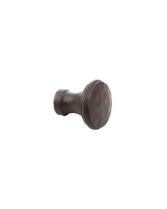Frelan 20mm Hammered cabinet knob Beeswax finish