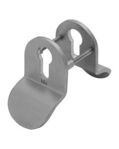 Satin Stainless Steel 316 Back to Back Euro Security Cylinder Pull | CP53