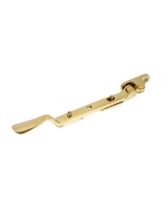 BLU Polished Brass Regent Casement Window Stay | 203mm (8