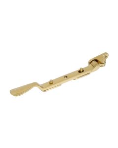 BLU Satin Brass Regent Casement Window Stay | 203mm (8