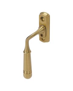 BLU Satin Brass Opera Window Espagnolette Handle   |  TBH020-LH-PSB