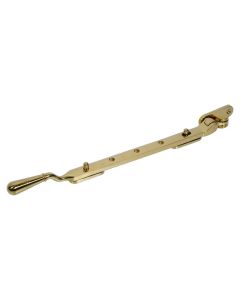 BLU Polished Brass Opera Casement Window Stay | 280mm (11