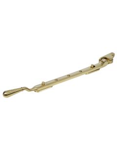 BLU Satin Brass Opera Casement Window Stay | 280mm (11
