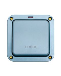 Eurolite Euroseal IP66 Weatherproof 20A 1 Gang 2 Way Retractive Switch With Neon | WP3002P