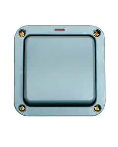 Eurolite Euroseal IP66 Weatherproof  20A 1 Gang 2 Way Switch With Neon | WP3012