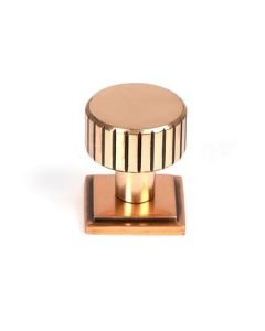 Anvil Polished Bronze Judd 25mm Cabinet Knob (Square) | 50474