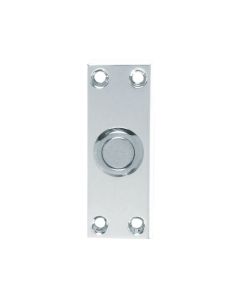 79x30mm Polished Chrome Bell Push