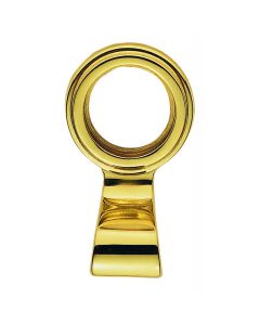 77x48mm Polished Brass Architectural Cylinder Pull