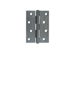 Pair 100mm Self Colour Fixed Pin 451 Hinges