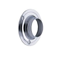 19mm Polished Chrome Wardrobe Rail Socket