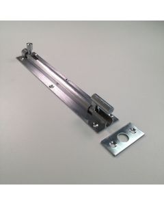 76x25mm Satin Chrome Necked Barrel Bolt