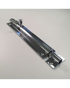 150x32mm Polished Chrome Straight Barrel Bolt