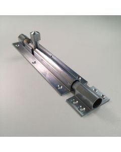 200x38mm Satin Chrome Straight Barrel Bolt