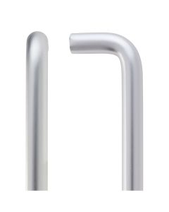 225mm SAA Bolt Through 19mm dia. D Pull Handle with round roses